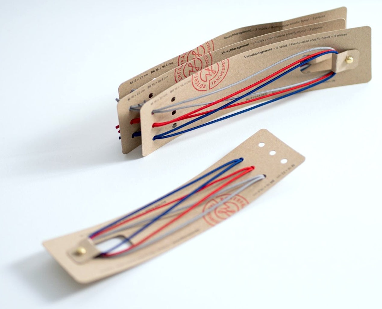 Roterfaden Taschenbegleiter replacement elastic bands (2 sizes)