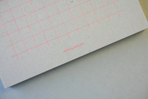Kohunkan Retro pattern Straw Paper Memo Pad (3 options)