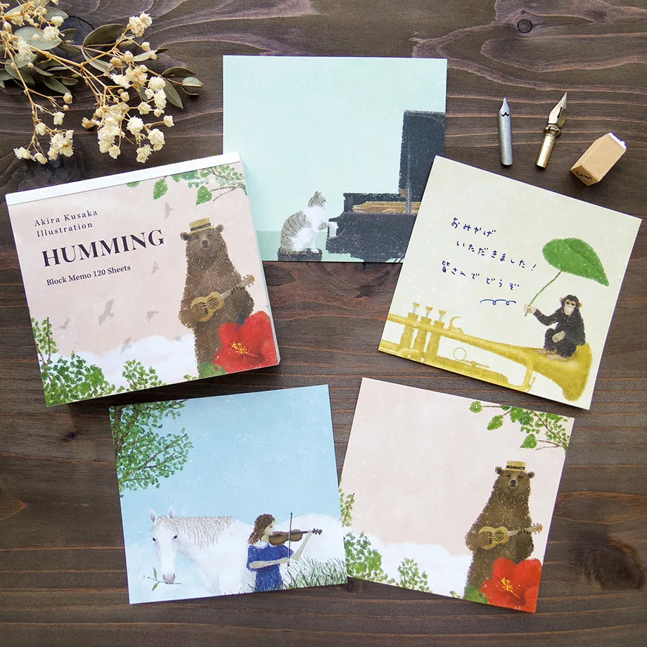 Cozyca X Akira Kusaka - Memo pad - (2 patterns)