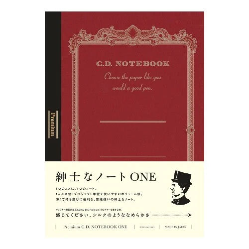 APICA Premium C.D. Notebook One (A5 - 62 pages - 2 variants)