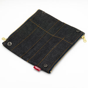 Luddite Pen Case Canvas 8-Go (2 colours denim) - NOMADO Store 