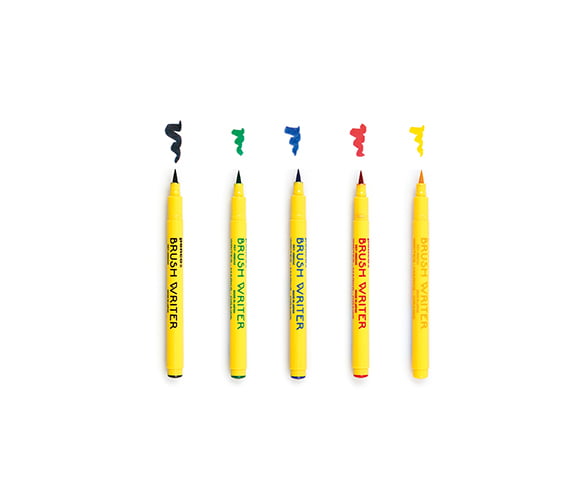 Penco - Brush writer set (5 pens) - NOMADO Store 