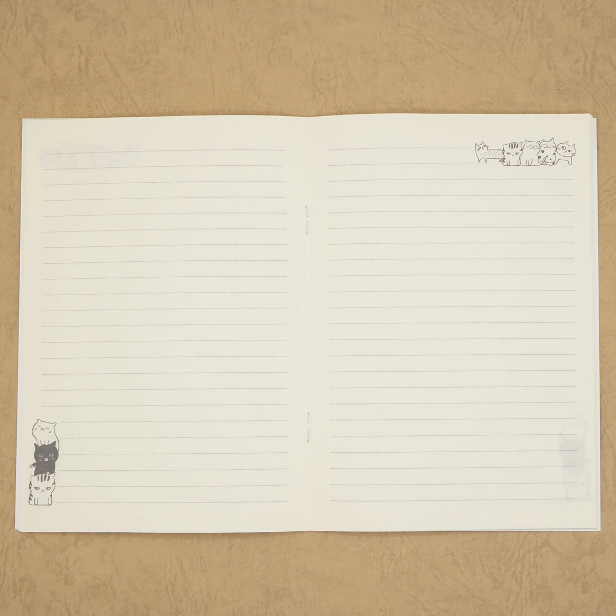 Shinzi Katoh Cat Hill Notebook B6 - Japanese Cat Stationery (2 patterns) - NOMADO Store 