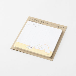 Midori Sticky Notes - Coffee and dog