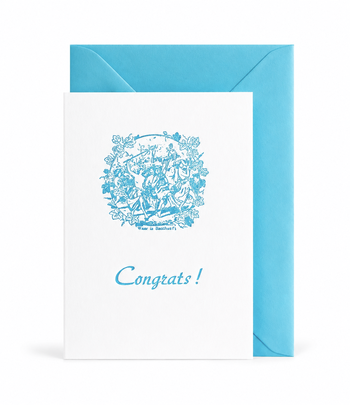 Nomado Kappan "CONGRATS" Letterpress Card