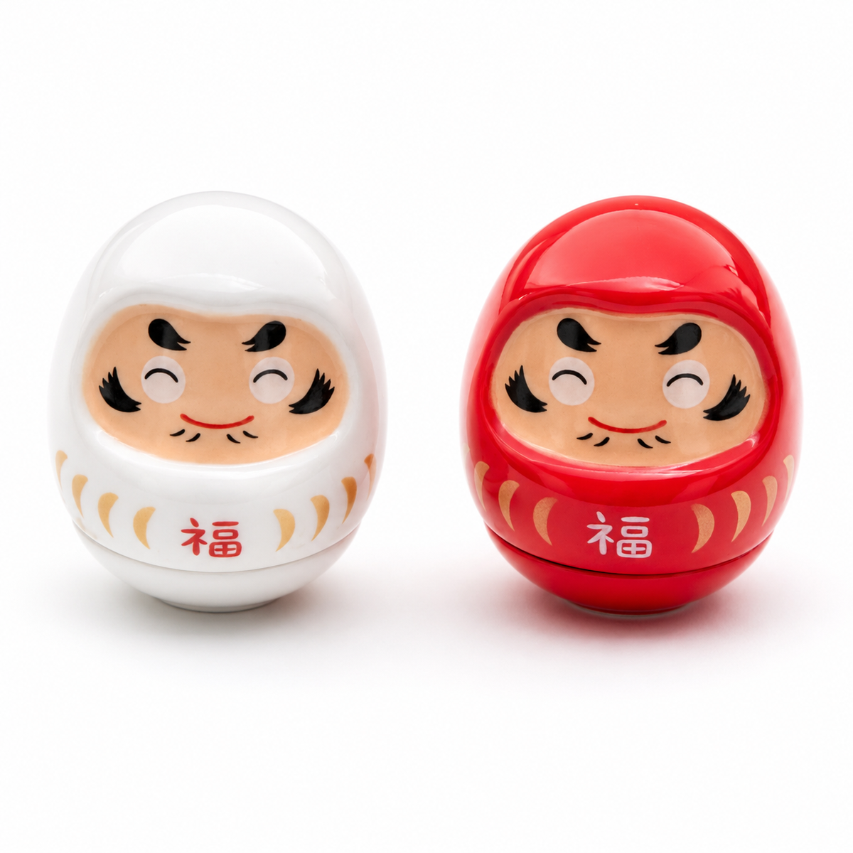 Yakushigama – Okiagari Lucky Daruma (white or red)