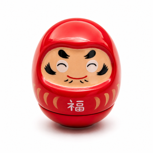 Yakushigama – Okiagari Lucky Daruma (white or red)