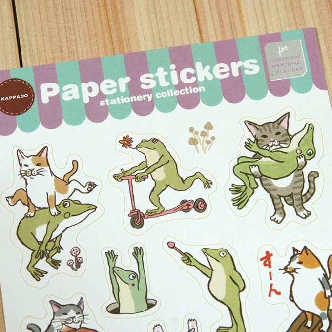 KAPPADO Mini seal stickers (2 designs)