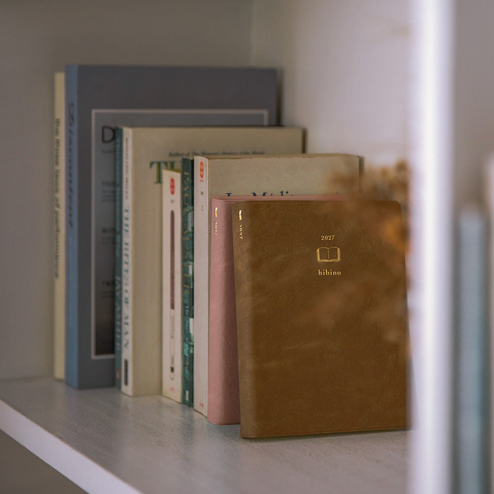 Midori 2027 Diary Hibino A6 Pink (limited colour)