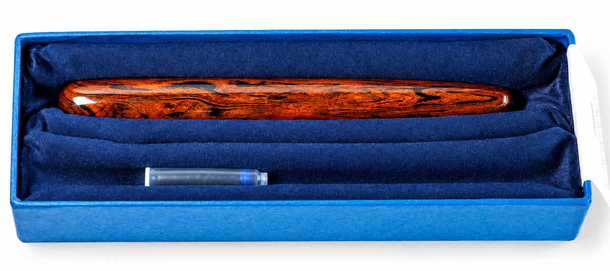 Eboya Houga L size Fountain Pen (Kunpuu Green)