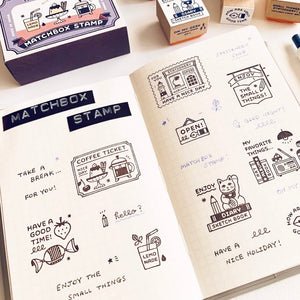 Sanby x Eric Small Things Matchbox stamp (3 kinds)