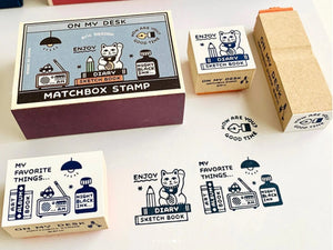 Sanby x Eric Small Things Matchbox stamp (3 kinds)