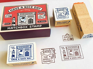 Sanby x Eric Small Things Matchbox stamp (3 kinds)