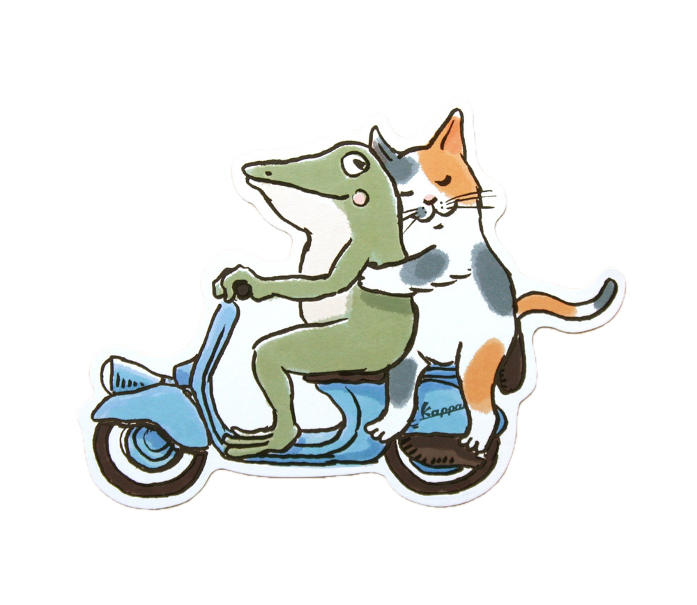 KAPPADO Die cut cards (4 designs)