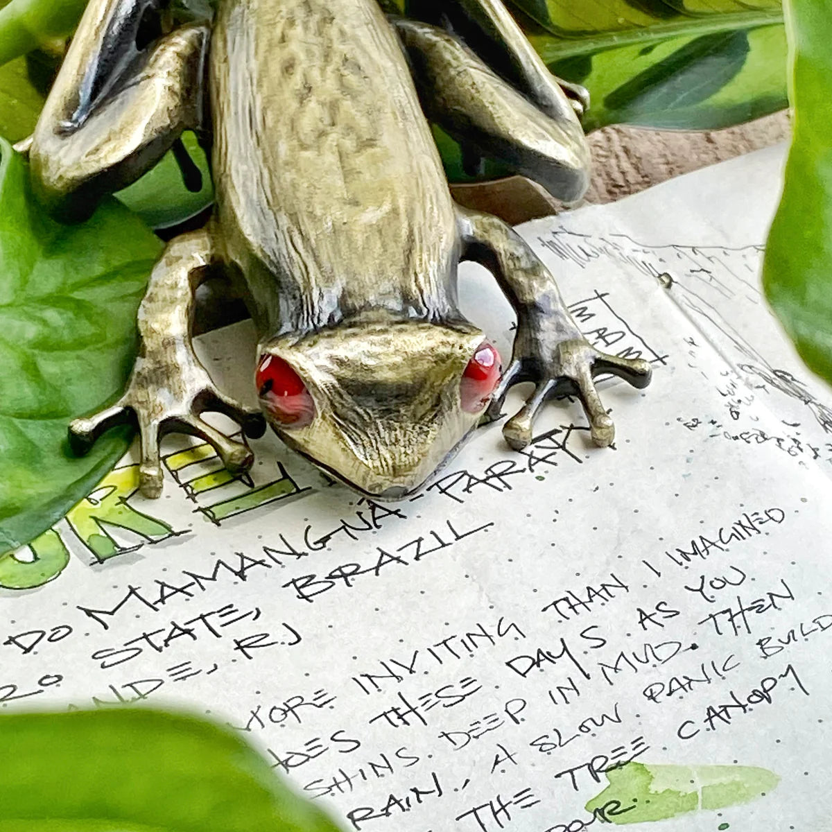 Esterbrook Tree Frog Page Clip