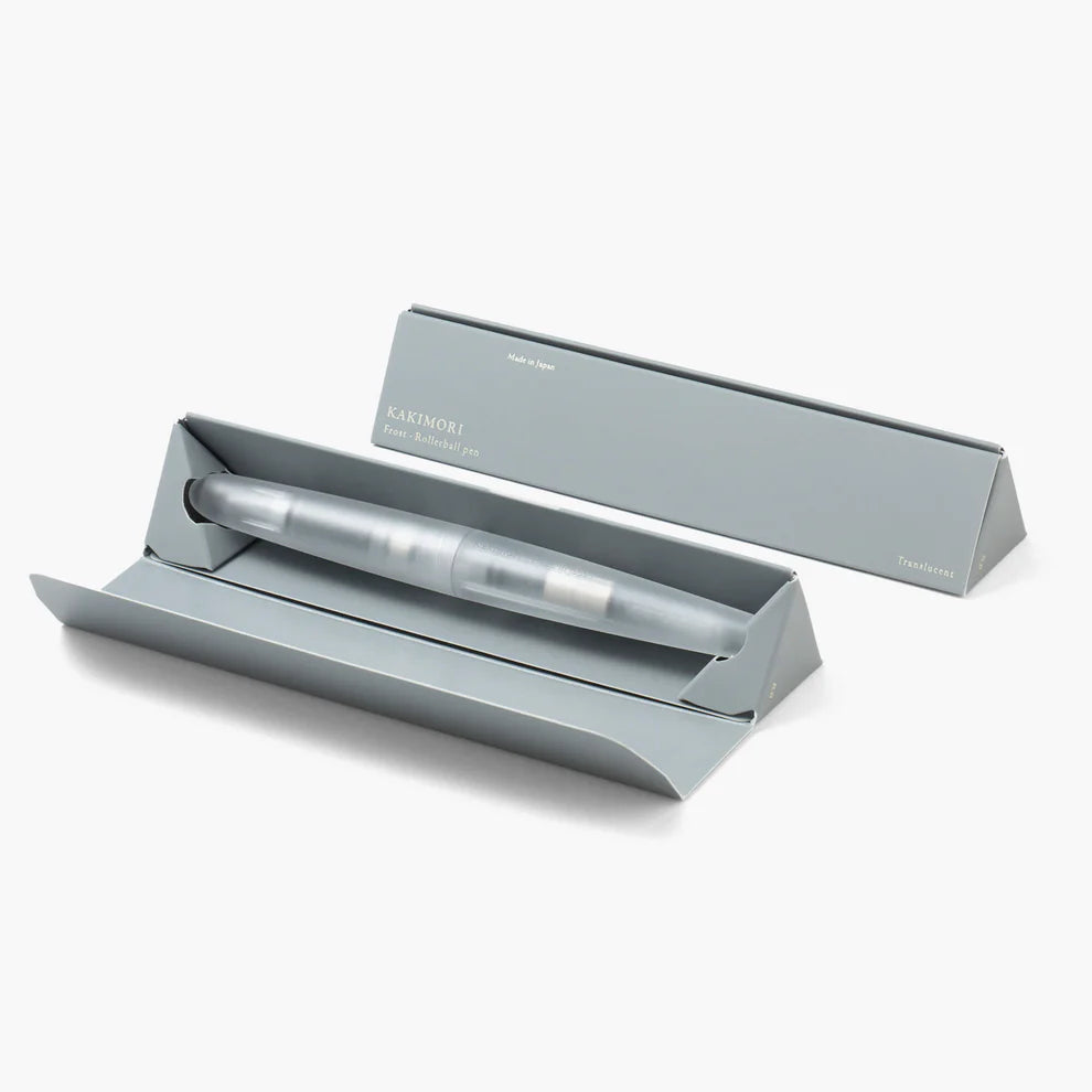 Kakimori - Frost fountain pen - Translucent (F nib)