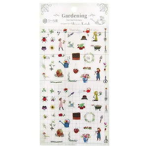 Shinzi Katoh Transparent Sticker Sheet (3 patterns)