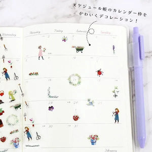 Shinzi Katoh Transparent Sticker Sheet (3 patterns)