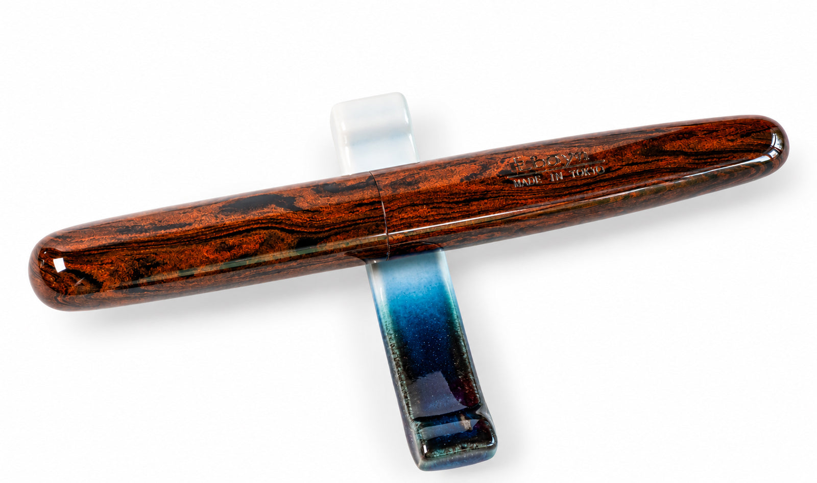Eboya Houga L size Fountain Pen (Nichibo Orange)