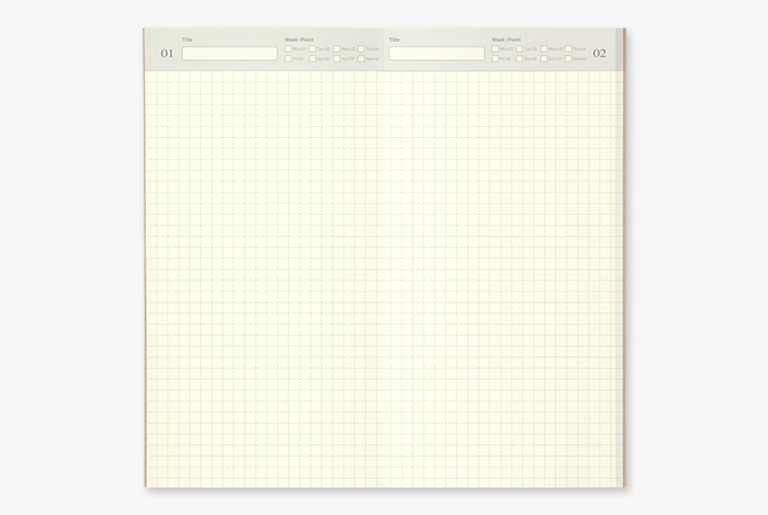 Traveler's Notebook - 005 Free Diary (Daily)