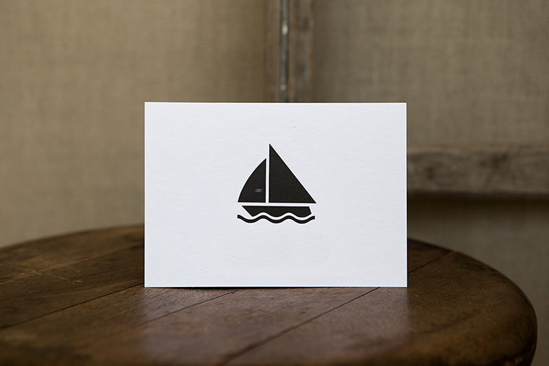 Box of Infographic Letterpress Cards