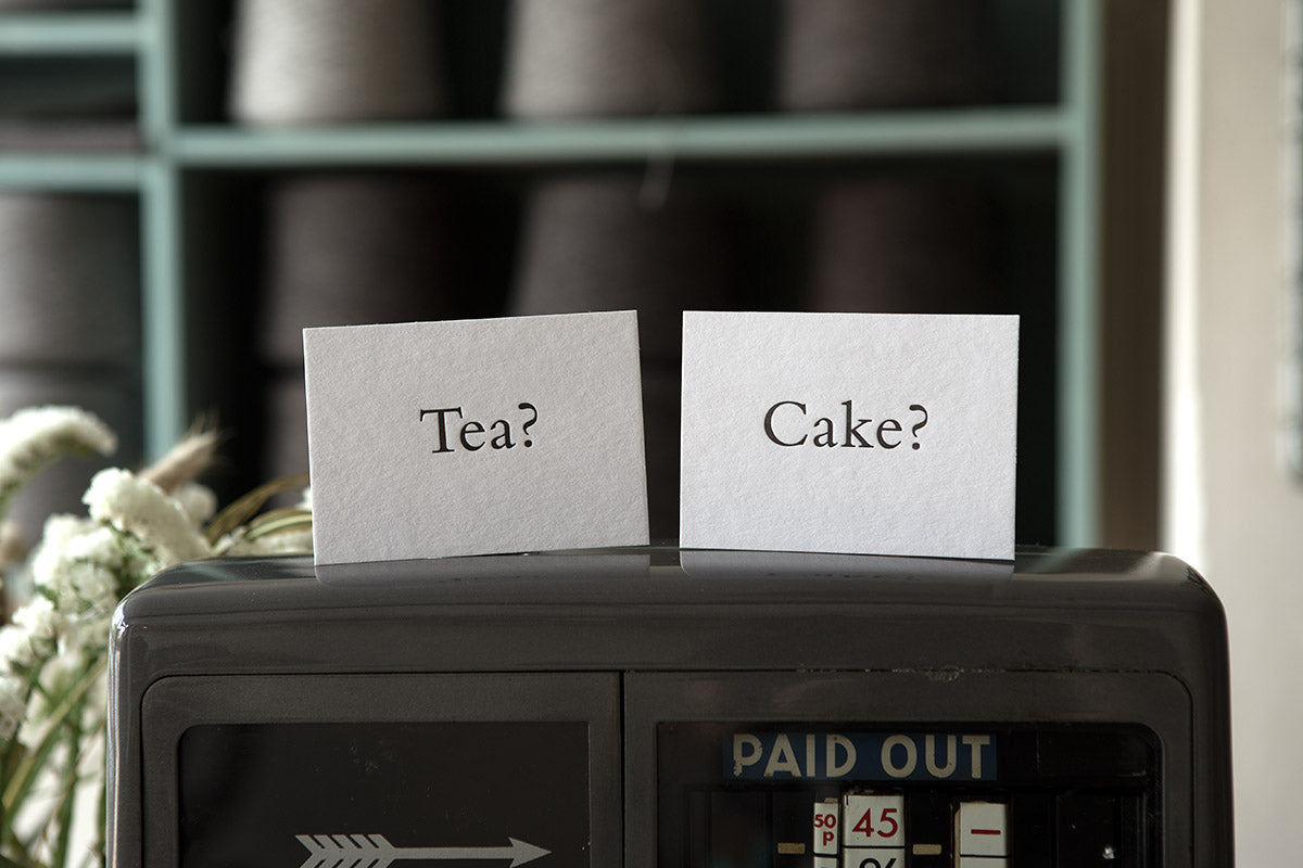 Box of Mixed Invitations Letterpress Cards