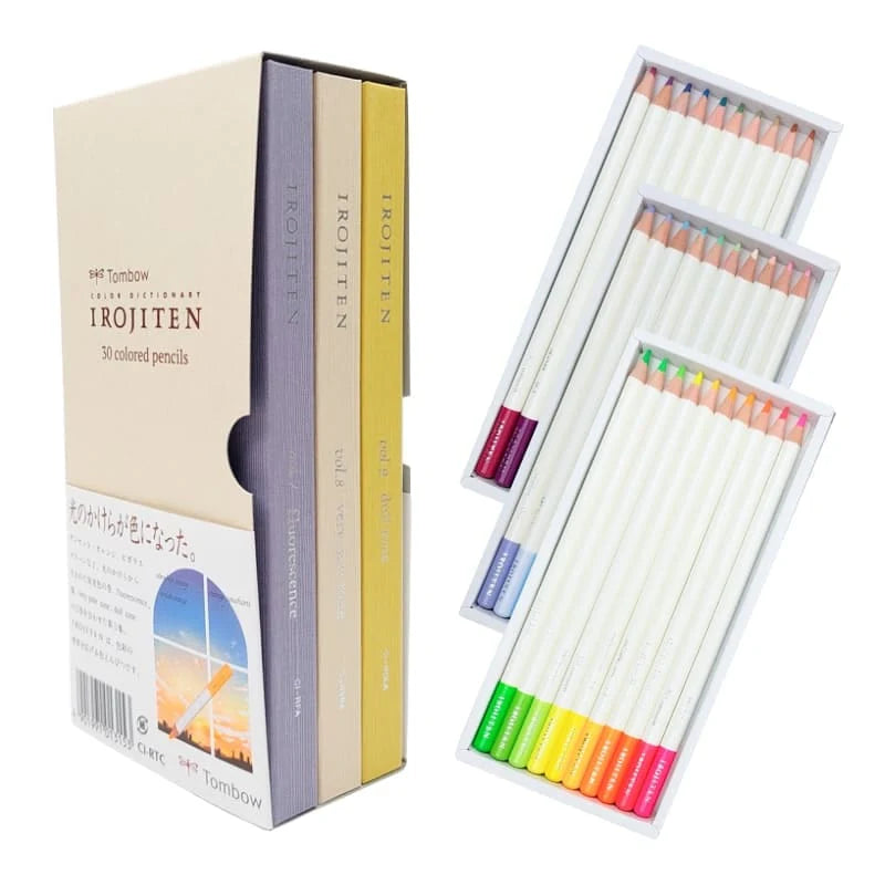 Tombow - Irojiten - Artist's coloured pencils (3 volumes)