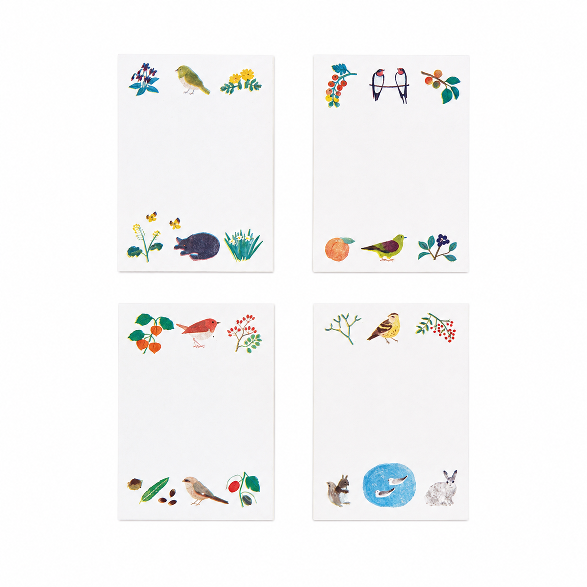 Itsuko Naka A7 Memo Set – Seasonal things - NOMADO Store 