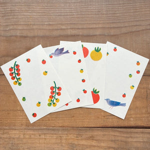 Itsuko Naka A7 Memo Set – Cherry Tomatoes - NOMADO Store 