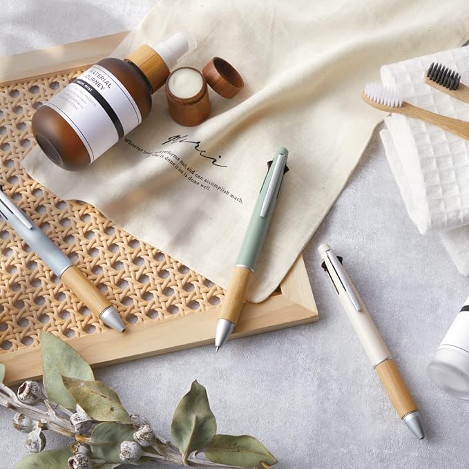 Mitsubishi Uni Bamboo multipen Jetstream 4&1 - Limited edition (2 colours) - NOMADO Store 