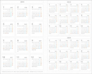 JIBUN TECHO First Kit 2027 (4 colours) - Pre-order - NOMADO Store 