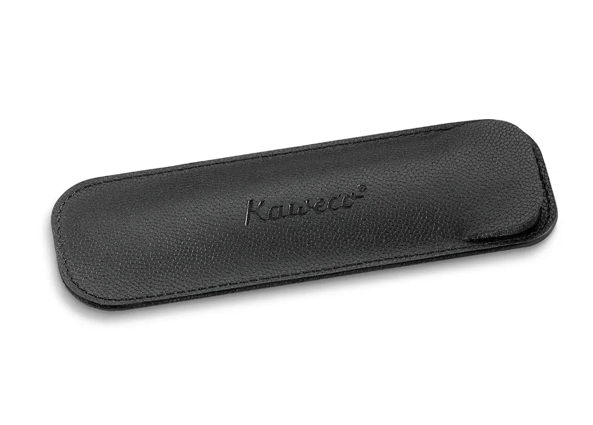 Kaweco Eco Leather Pouch Black – 2 Long Pens