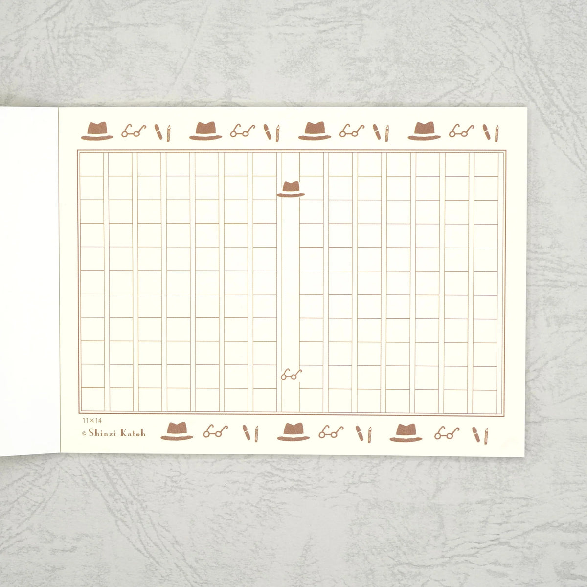 Shinzi Katoh - Mini Manuscript Paper – Japanese Literature Series (4 Designs) - NOMADO Store 