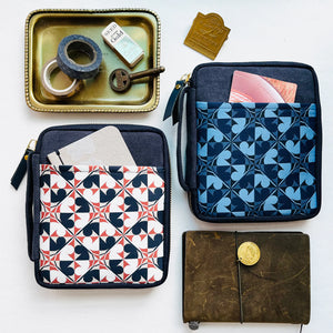 Kyoku Haku Archaeology zippered storage pouch (2 colours)