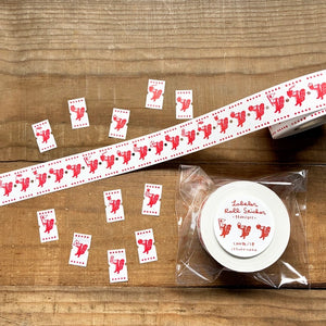 Itsuko Naka - Label roll stickers (2 types) - NOMADO Store 
