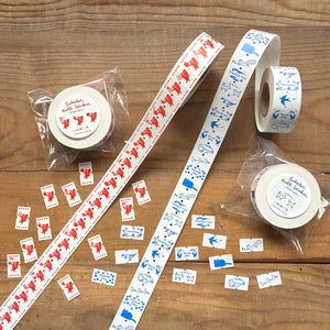 Itsuko Naka - Label roll stickers (2 types) - NOMADO Store 