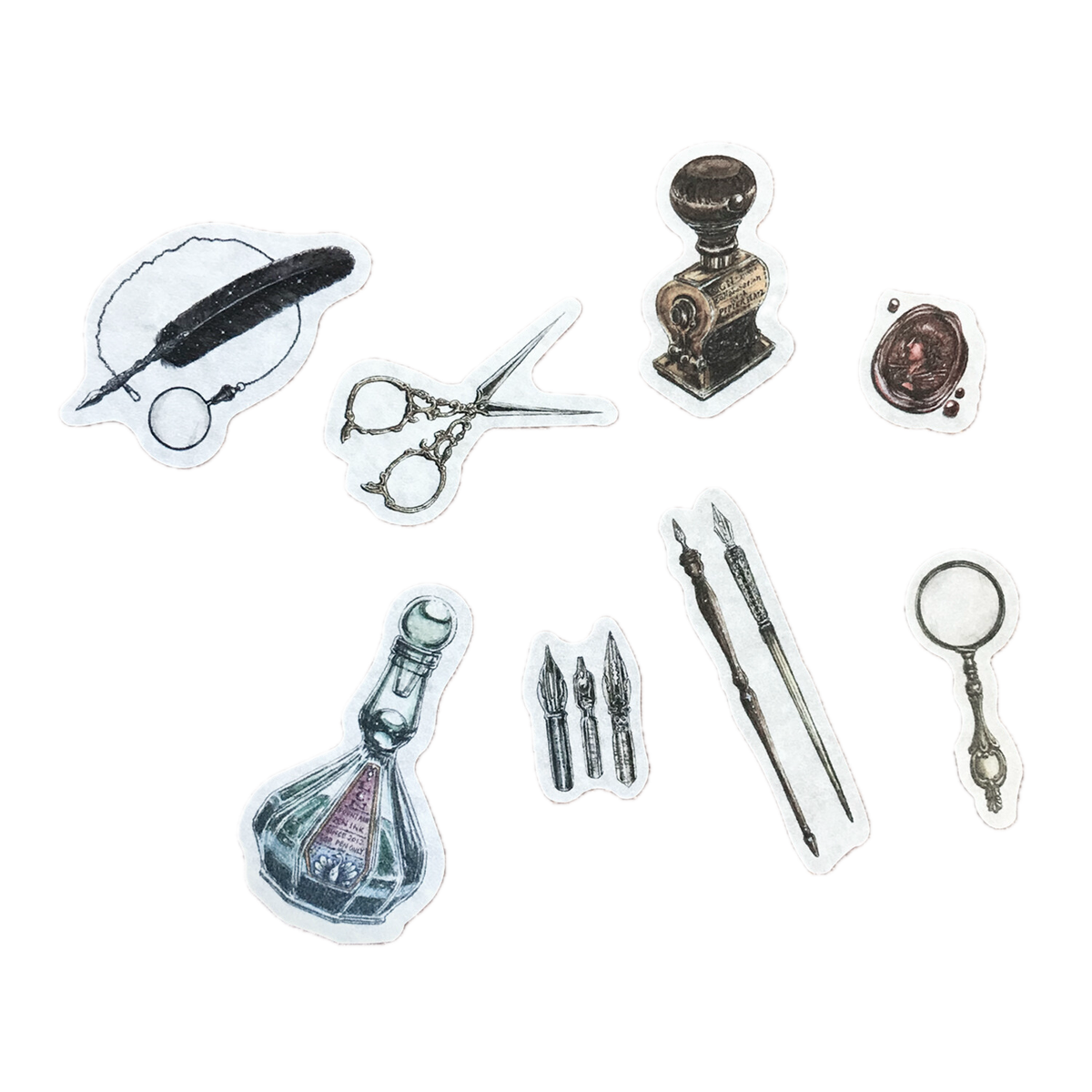 Papier Platz - Linchianing - Flake seal - Antique stationery