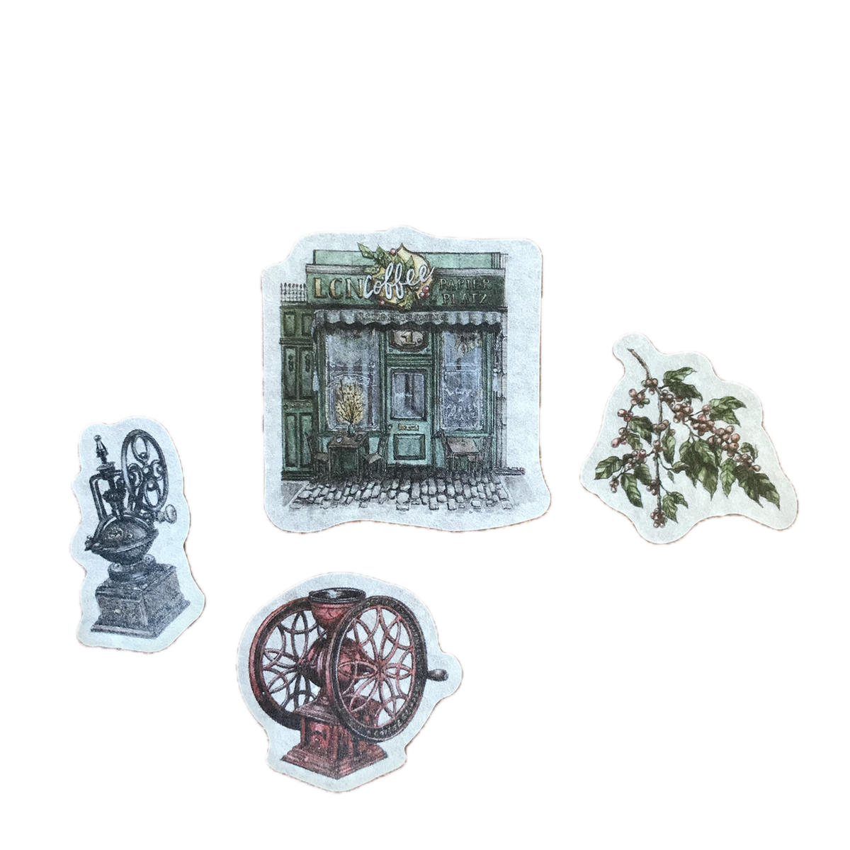 Papier Platz - Linchianing - Flake seal - Coffee shop