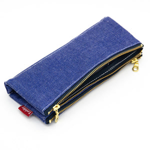 Luddite Pen Case Canvas 8-Go (3 colours denim) - NOMADO Store 