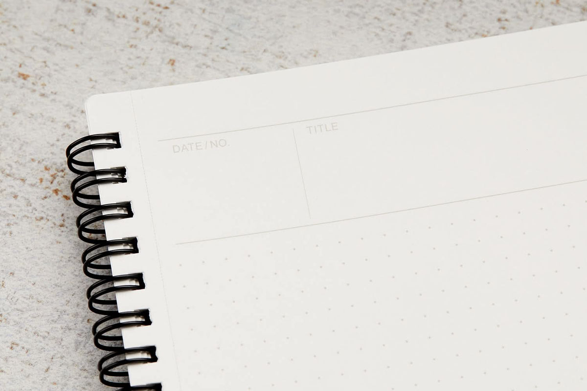 Maruman Mnemosyne A5 Dot Grid Notebook – Premium Japanese 5mm Dotted Notebook