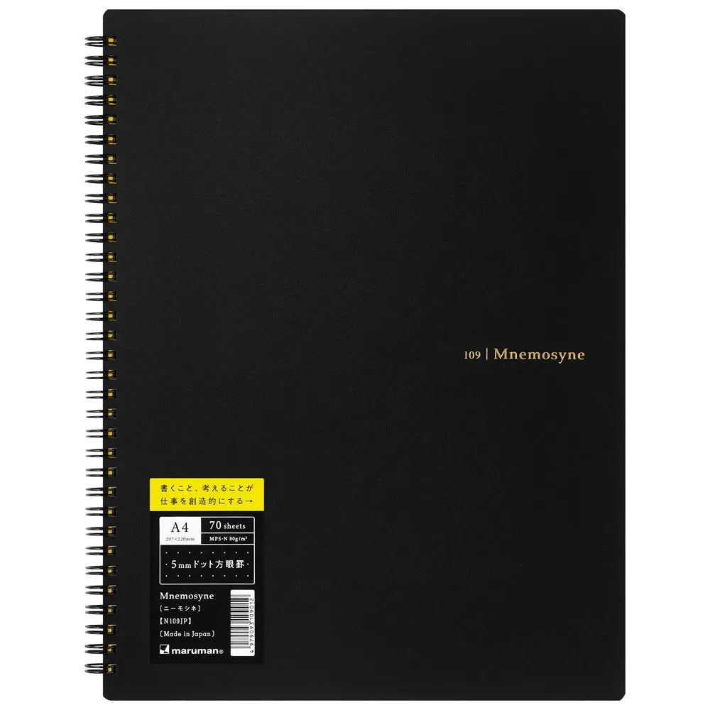 Mnemosyne A4 dot grid 5mm notebook