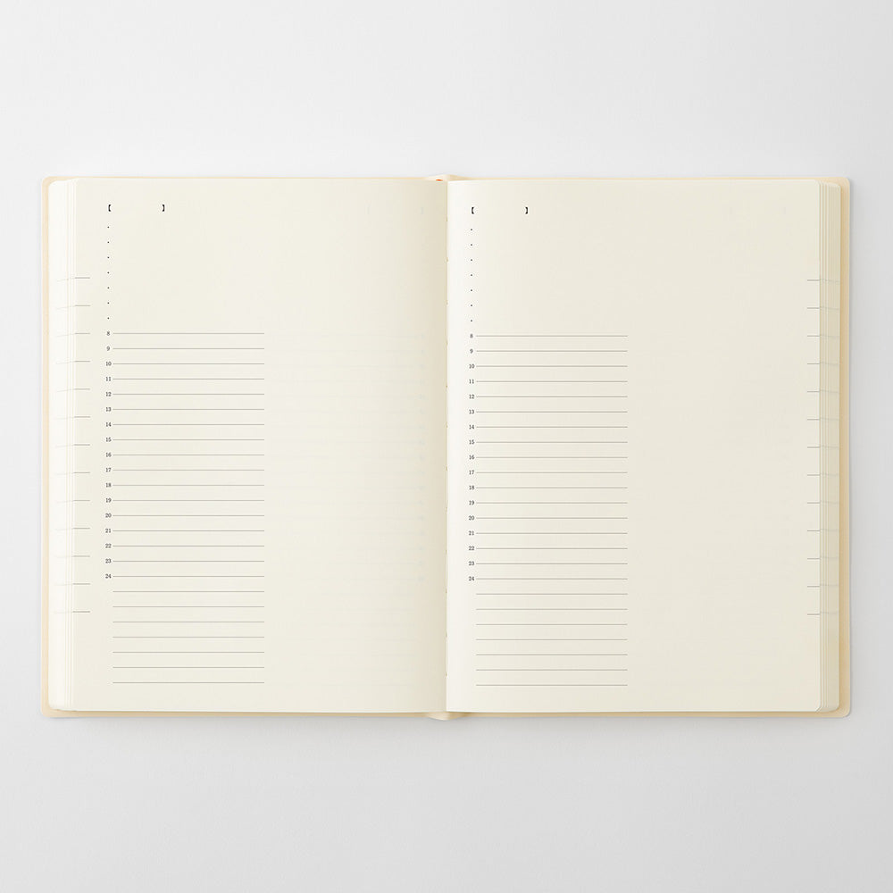 Midori MD Diary 2027 - One day/ one page (3 sizes) - Pre-order - NOMADO Store 