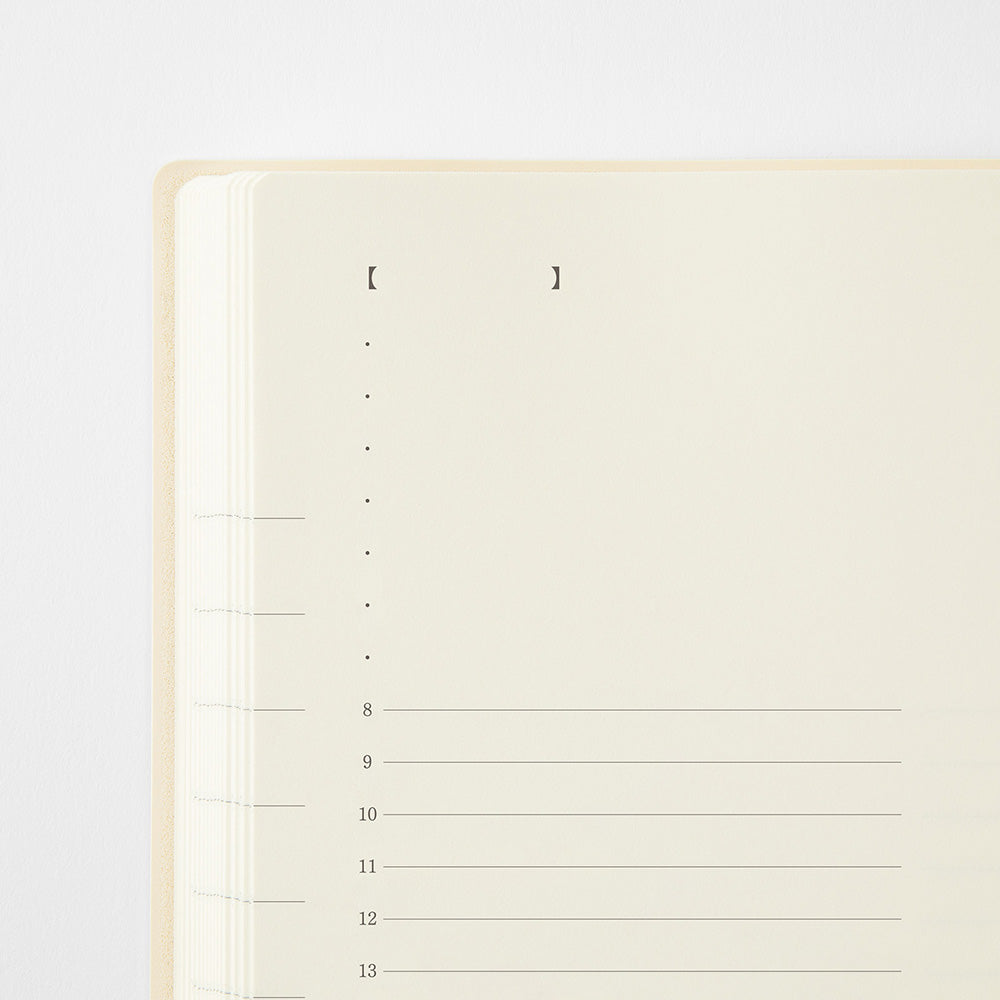 Midori MD Diary 2027 - One day/ one page (3 sizes) - Pre-order - NOMADO Store 