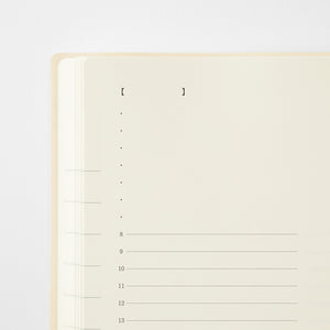 Midori MD Diary 2027 - One day/ one page (3 sizes) - Pre-order - NOMADO Store 