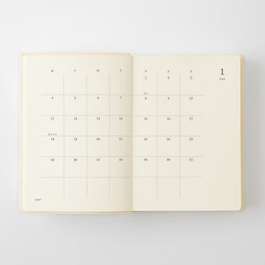 Midori MD Diary 2027 - One day/ one page (3 sizes) - Pre-order - NOMADO Store 