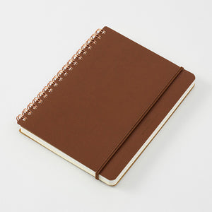Midori Grain Notebook B6 – Dark Brown