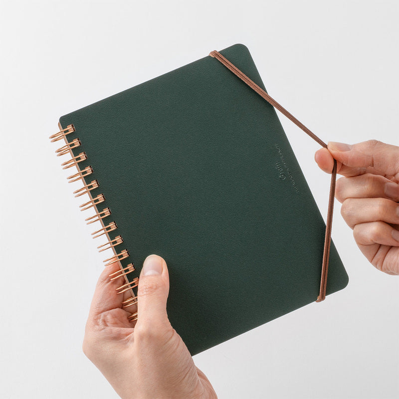 Midori Grain Notebook B6 – Green