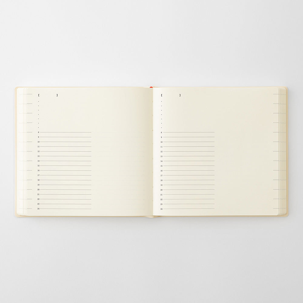 Midori MD Diary 2027 - One day/ one page (3 sizes) - Pre-order - NOMADO Store 