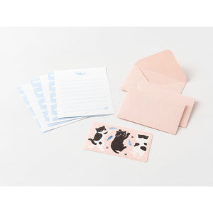 Midori Mogu Mogu Mini Letter Set – Cats & Dogs (2 patterns)