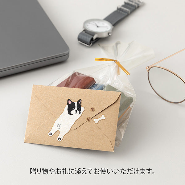 Midori Mogu Mogu Mini Letter Set – Cats & Dogs (2 patterns)